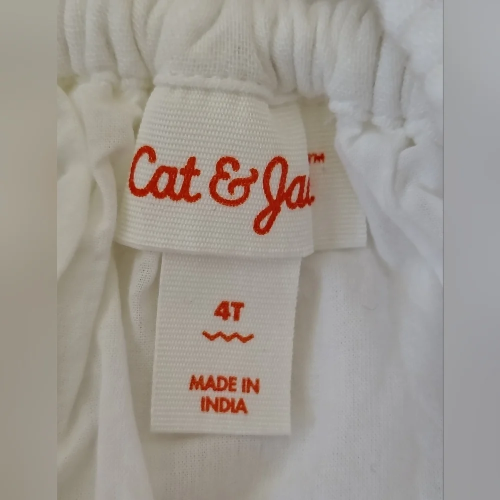 Cat & Jack White Dress Size 4